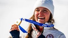 USA’s Johnson wins women’s downhill gold