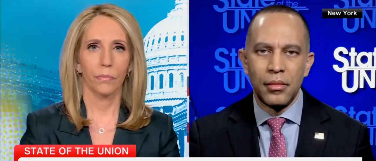 Dana Bash Points Out A Flaw In Hakeem Jeffries’s Shutdown Strategy