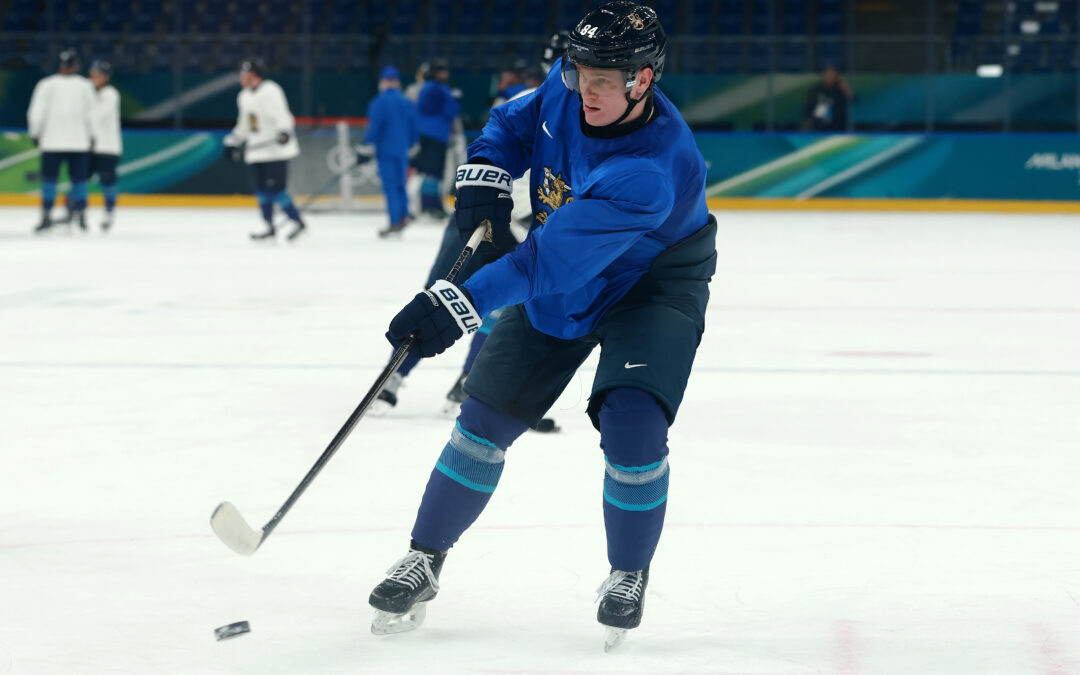 Finland’s Kaapo Kakko excited his Olympic chance has arrived after injury scare