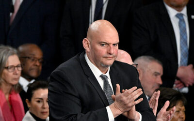 Sen. Fetterman Dismisses Criticism for Shaking Trump’s Hand at SOTU: If People Are Angry, ‘That’s on Them’