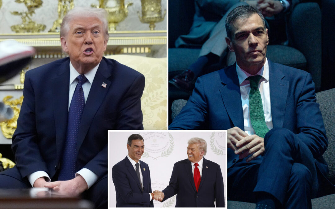 Trump vows to cut off ‘all trade’ with Spain over lack of support on Iran attack