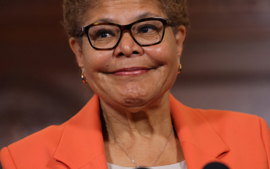 Gavin Newsom endorses Karen Bass for LA mayor: ‘I believe in her’