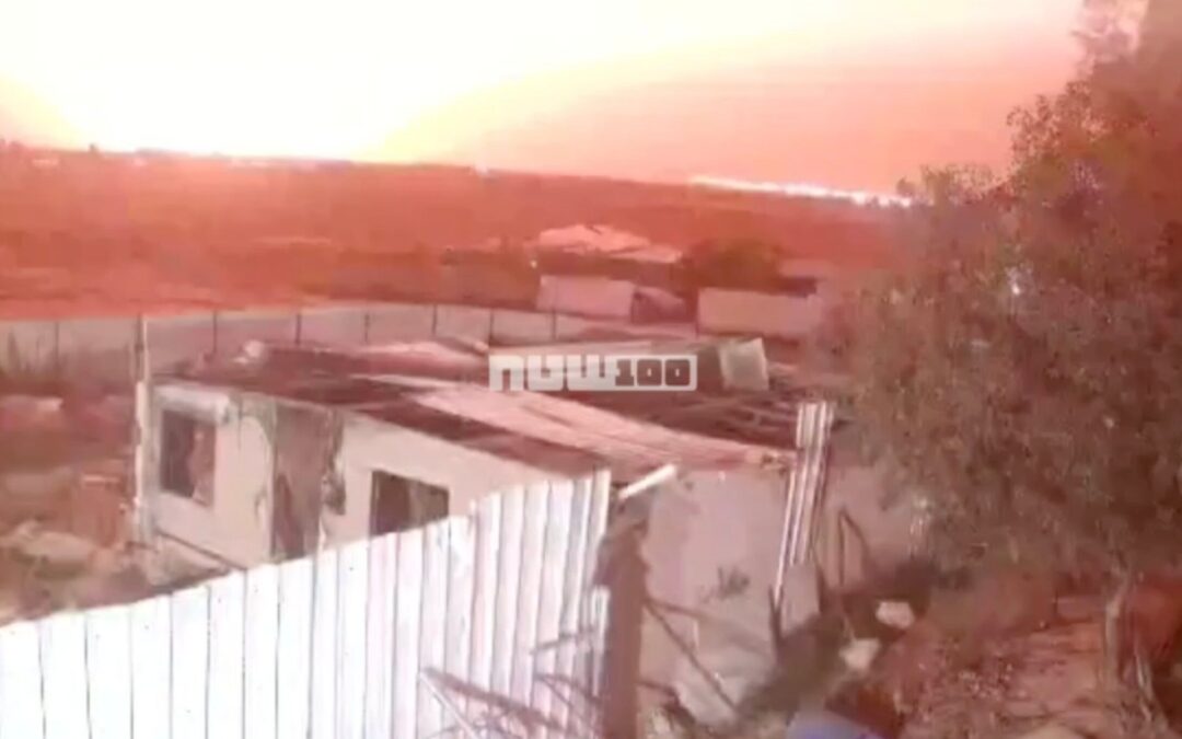 Projectile falls, explodes in Israel’s Negev