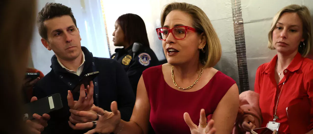 Former Sen. Sinema Acknowledges ‘Romantic And Intimate’ Relationship With Married Bodyguard In Lawsuit By Ex-Wife