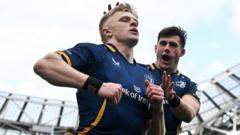 Leinster survive Edinburgh scare to reach Champions Cup quarter-final