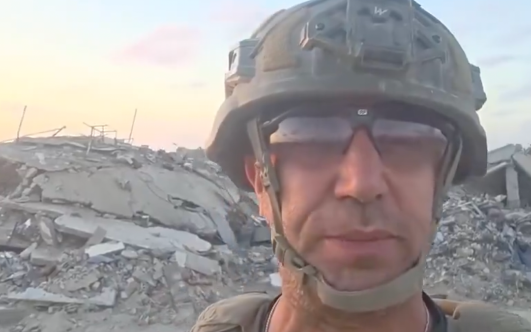 Israeli soldier shows Gaza’s Beit Hanoon completely flattened