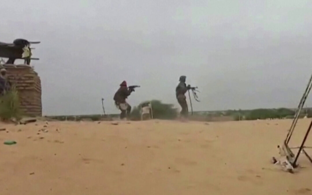 Video emerges of heavy firefight in Mali