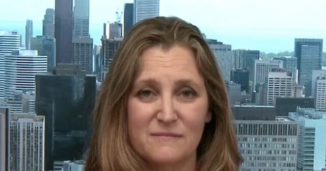 Freeland: Canada Is 'Rooting for America to Get its Act Together'