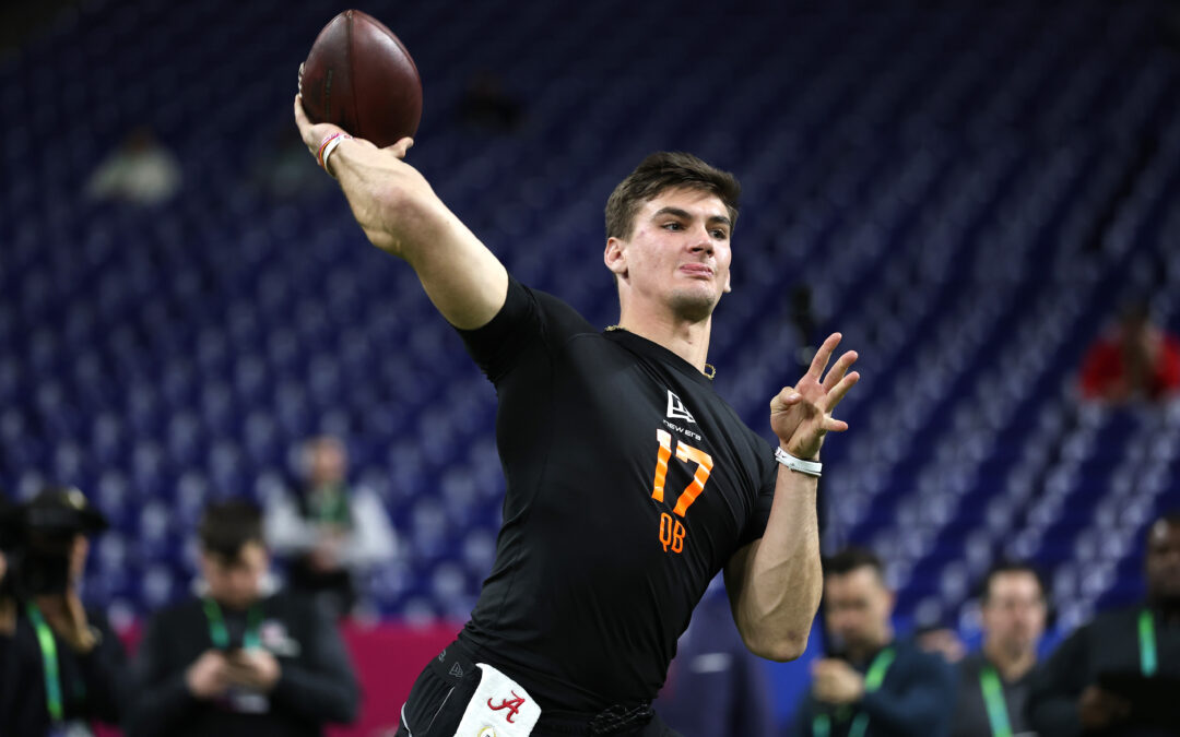 Polymarket projecting Ty Simpson will be drafted by a team that no one sees coming