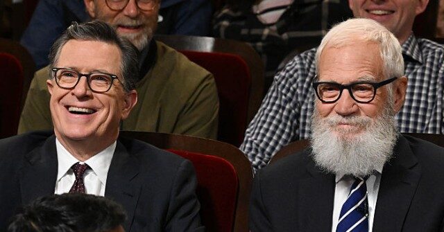 David Letterman Joins Stephen Colbert for 'Wanton Destruction of CBS Property' in Spiteful Sendoff