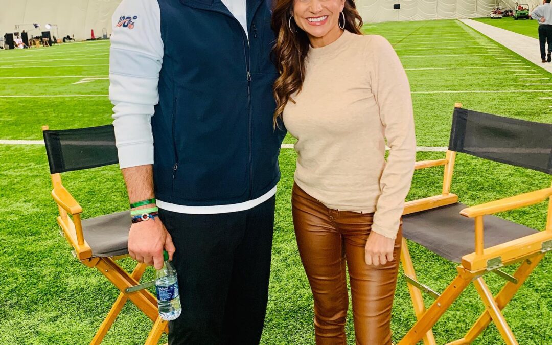 Dianna Russini looked ‘carefree’ at  NYC dinner with hubby amid scandal with Patriots coach Mike Vrabel: report