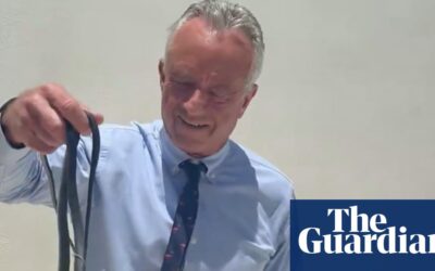 RFK Jr posts video of him wrestling snakes…