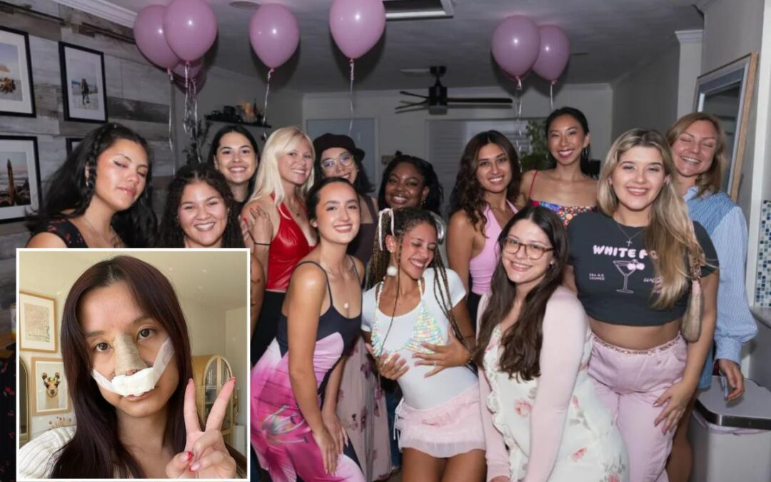 Young people throwing parties to celebrate boob jobs, rhinoplasty...