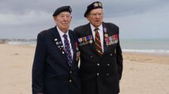 D-Day veterans mark anniversary as nearly 100 British names added to memorial