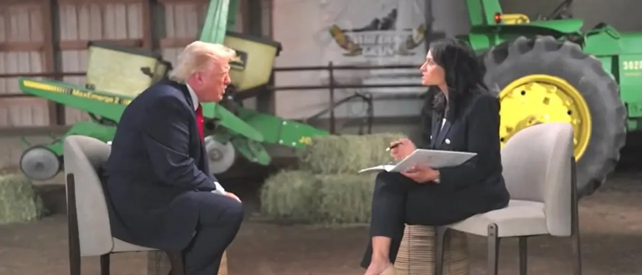 ‘I’ve Had Enough, Thank You Darling’: Trump Walks Out On NBC Interview