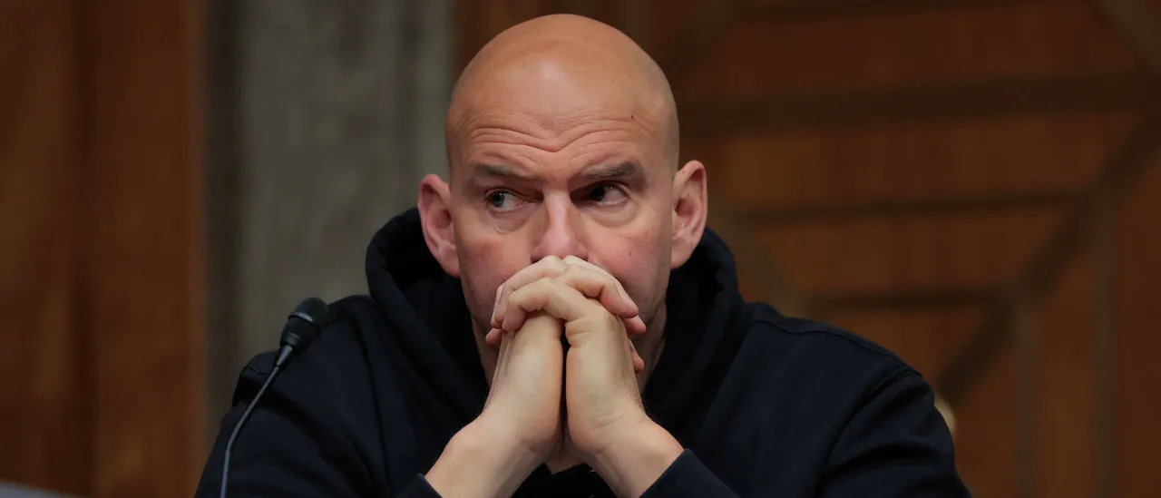 John Fetterman Says He’ll Start Wearing Suits If Graham Platner Proves He Didn’t Send ‘D*ck Pics’ To Minors