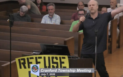Failed NJ committee candidate and town hall menace strikes again – belting out Morrissey hit before his arrest for ‘disrupting meeting’
