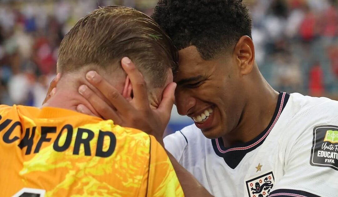ENGLAND MOVES ON TO SEMI-FINAL...