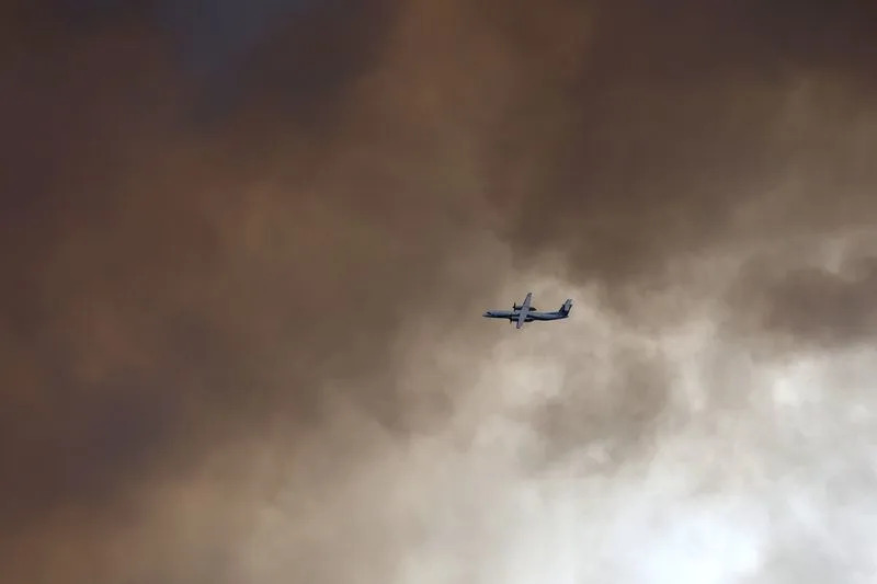 Wildfire rages near Paris as heatwave scorches Europe...