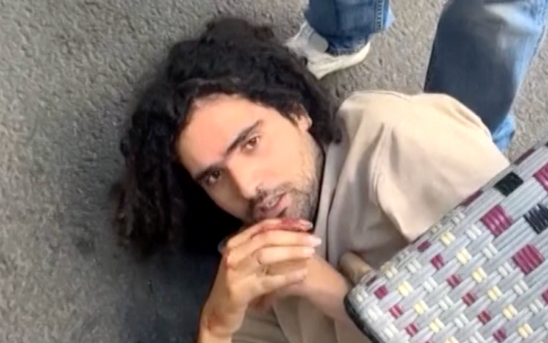 Video shows man subdued after stabbing three women in Paris