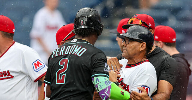 WATCH: Benches Clear After Bunt Attempt During Bid for Perfect Game