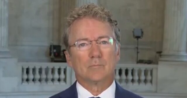 Rand Paul: 'We Are Worse Off than We Were Before the War' in Iran