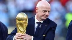 Fifa accuses Uefa of ‘smear campaign’ against Infantino